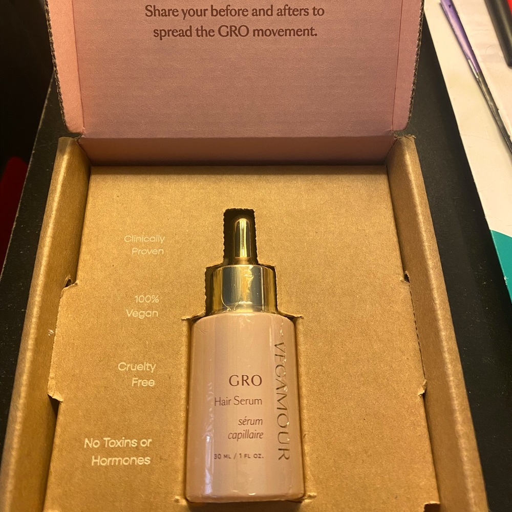 NWT sealed Vegamour Gro Hair Serum exp 2023